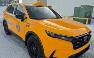 Professional Grande Prairie taxi service fleet with well-maintained vehicles